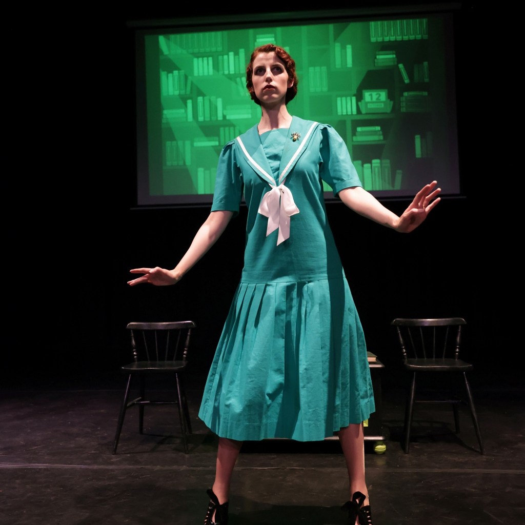 Production photograph of Earwig previewing at The Empty Space.